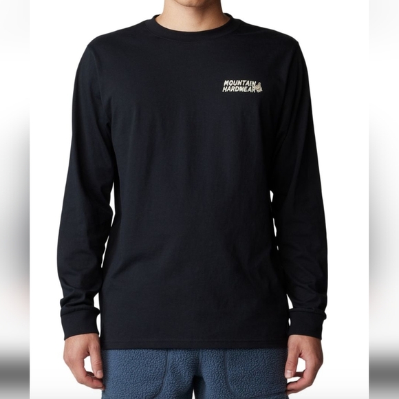 Mountain Hardwear Men's Secret Stash Long Sleeve T Shirt black Sz S NWT - Picture 3 of 10
